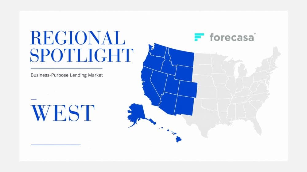 Forecasa Regional Spotlight Report - West