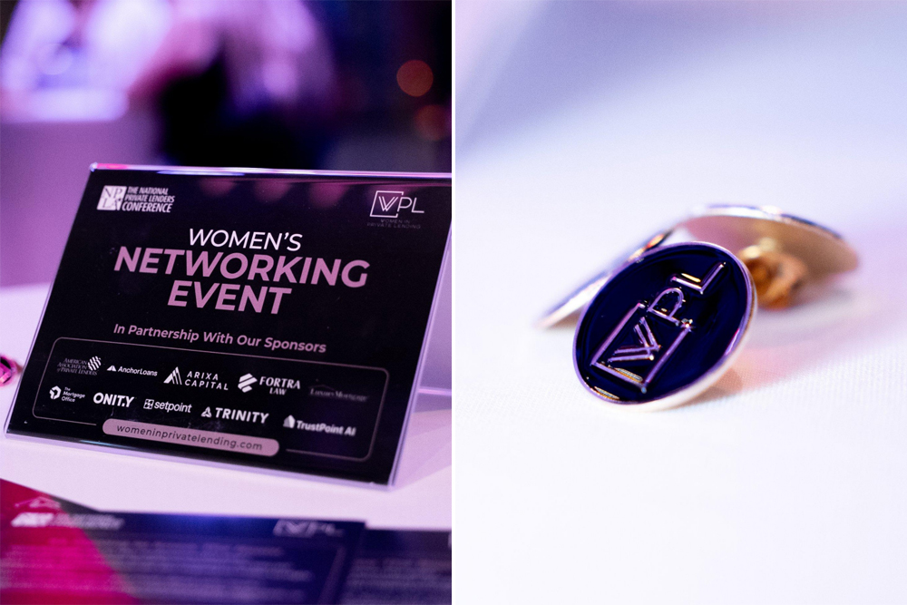 Women's networking event signage at NPLA Conference Atlantic City 2026
