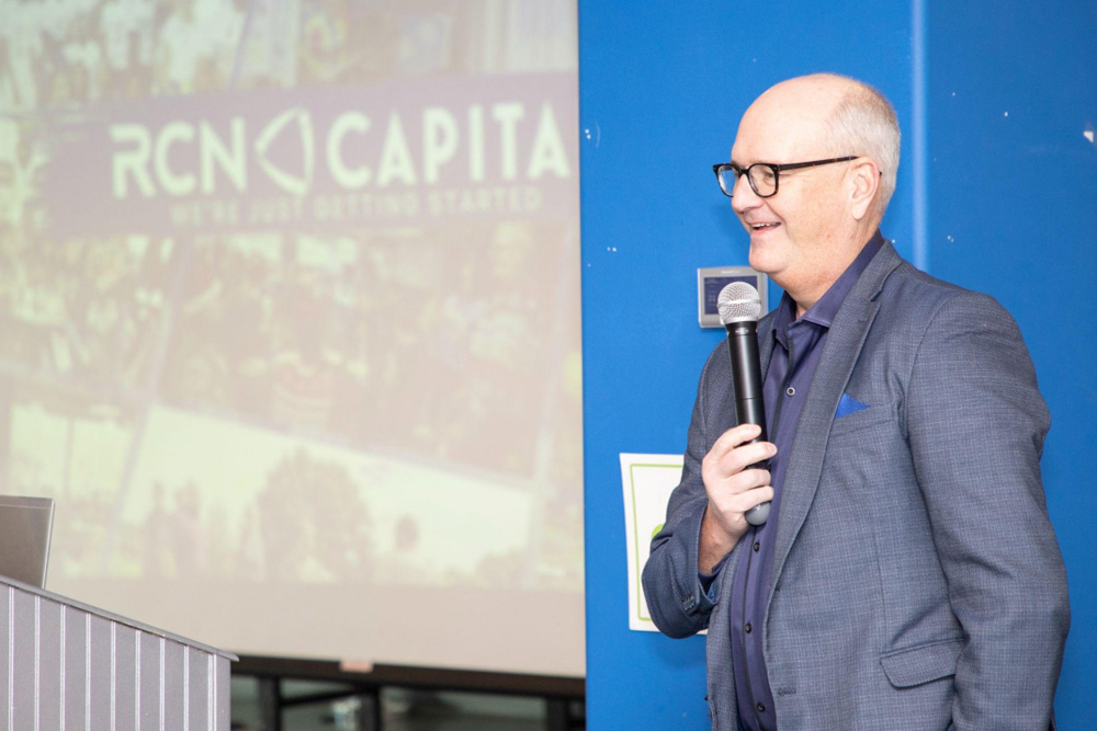 Jeffrey Tesch CEO RCN Capital talking
