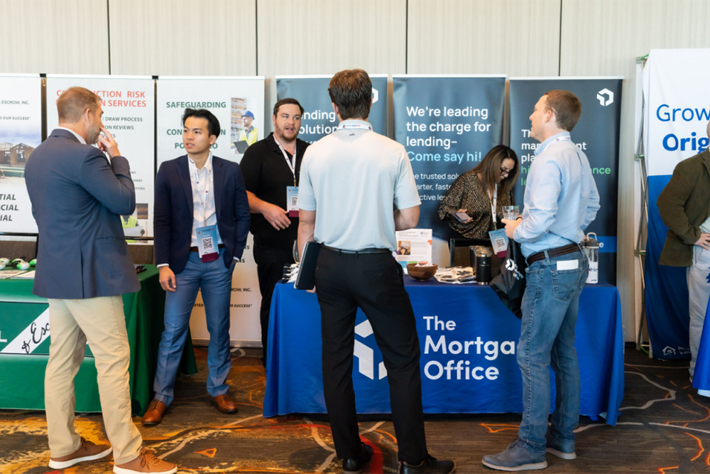 Attendees networking at LeverageCon 8 Build Flip Rent conference in Miami